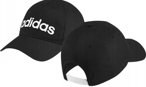 CZAPKA DAMSKA ADIDAS Z DASZKIEM DAILY M6178 CZARNA