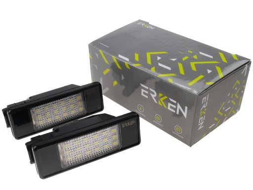 Lampki LED podświetlenie rejestracji Citroen C2 C3