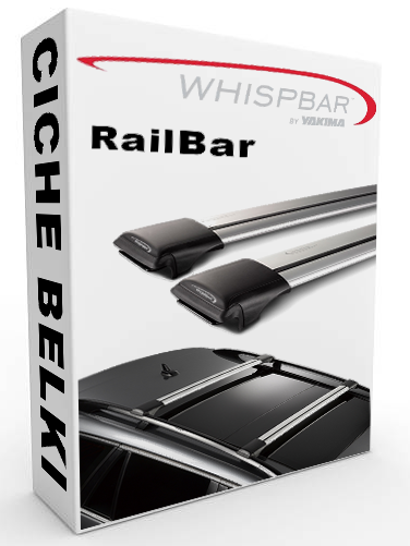 WHISPBAR bagażnik na relingi BMW 3 E46 Touring