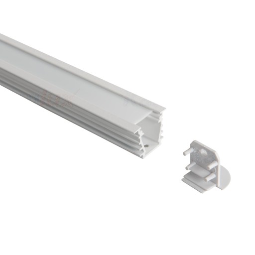 Profil aluminiowy wpustowy do taśm LED set Kanlux