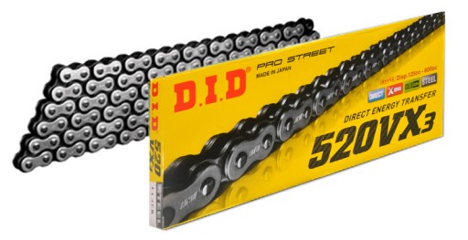 Łańcuch DID 520VX3-118 ogniw KTM zakuwka Husqvarna