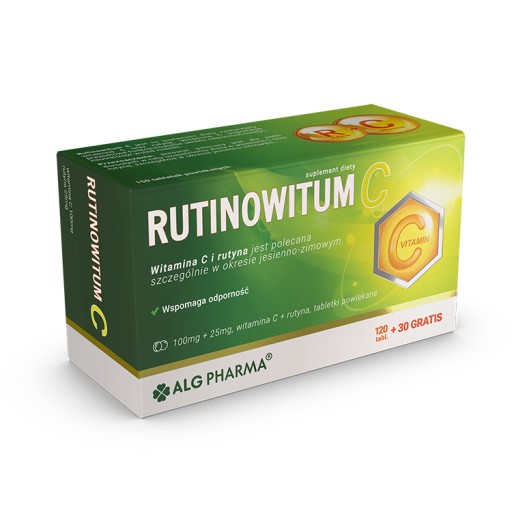 Rutinowitum C 150 tabletek Rutyna