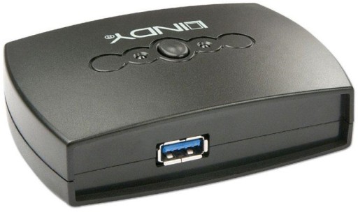 VIDEO SWITCH USB3 2PORT/43141 LINDY