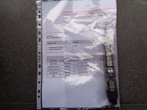 BOSCH 0445120235 WTRYSK WTRYSKIWACZ FENDT