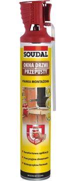 SOUDAL GENIUS GUN PIANKA PIANA Z APLIKATOREM 770ML