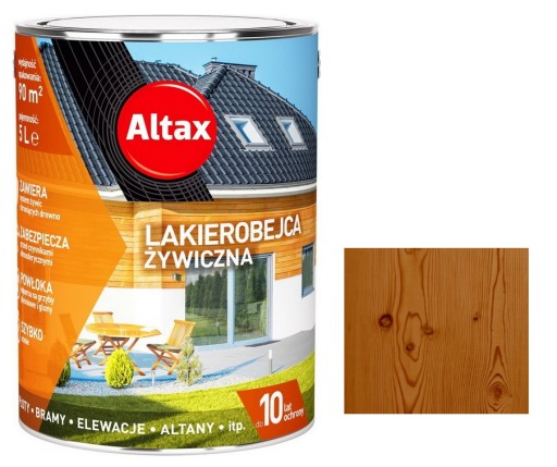 ALTAX LAKIEROBEJCA ŻYWICZNA - 5L - TIK - 10 LAT !