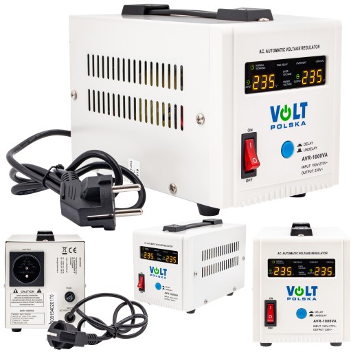 STABILIZATOR NAPIĘCIA PRĄDU AVR 1000W DO AGREGATU