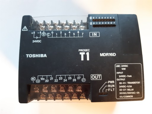 PLC TOSHIBA PROSEC T1 MDR16D TDR116 3S