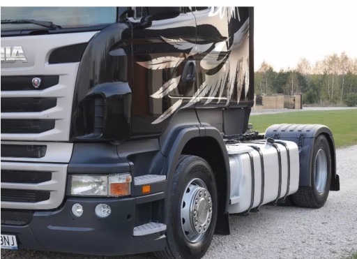 NAKLEJKI NAKLEJKA SCANIA R TOPLINE WZÓR 7 CHROM