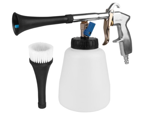 Pistolet pneumatyczny do prania tapicerki, zbiornik 1L
