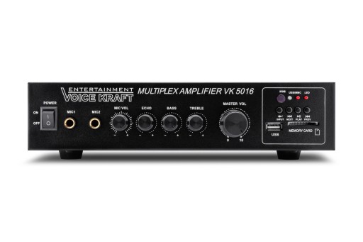 WZMACNIACZ LINIOWY 110V 100V RADIOWĘZEŁ MP3 USB