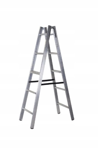 Drabest Drabina aluminiowa 2x6 dwustronna POLSKA