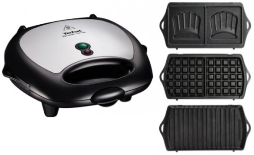 OPIEKACZ GRILL ELEKTRYCZNY MOCNY 700W NIEPRZYWIERAJĄCY TOSTER KANAPKI GOFRY