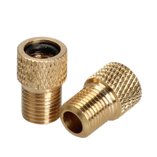 2x Adapter wentyla do pompowania na stacji PRESTA AUTO redukcja FV/DV - AV