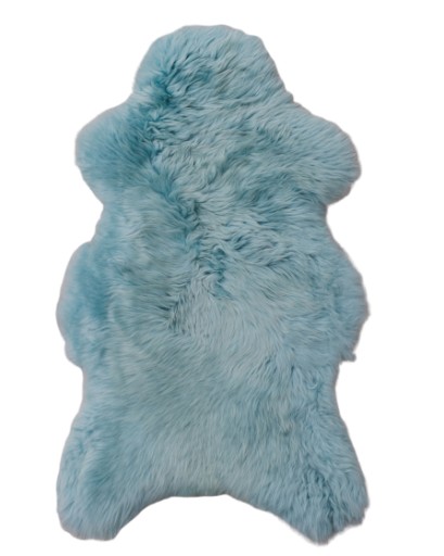 Skóry Owcze Farbowane Błękitne (turkus) 110-130cm