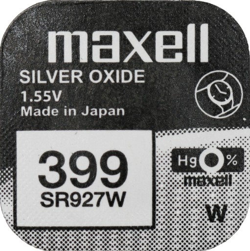 3x BATERIA SREBROWA MAXELL SR927W 399 SR57 SW 927