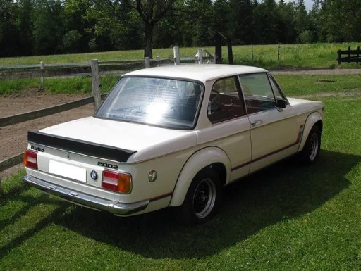 BMW E10 DUCKTAIL spojler lotka Podkład