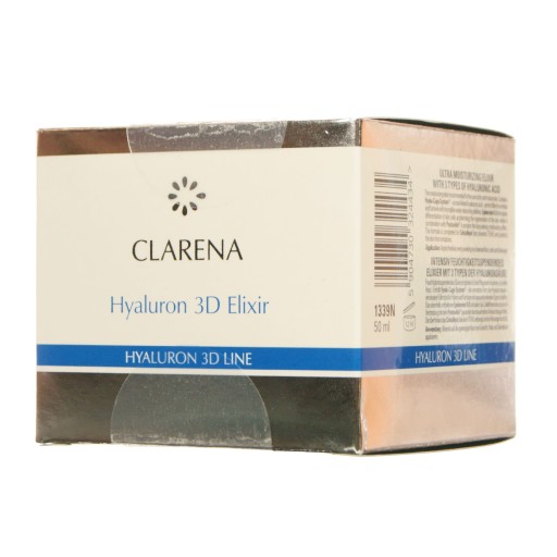 Clarena Hyaluron 3D Elixir 50ml nawilżający elixir