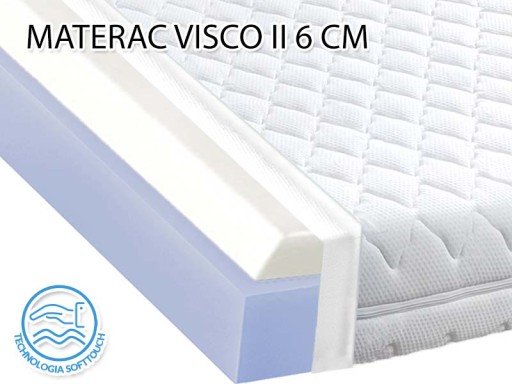 160X200 TWARDY MATERAC FLEXI VISCO II PIANKA VISCO