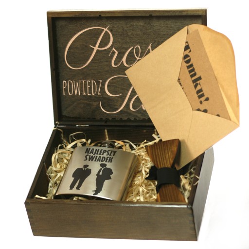 GIFTBOX DLA ŚWIADKA PROŚBA O ŚWIADKOWANIE ŚLUB