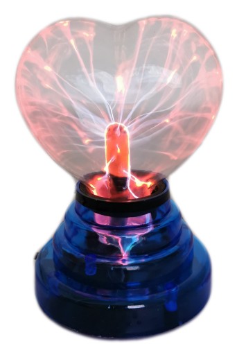 SERCE PLAZMOWE PLASMA HEART LAMPA PLAZMA