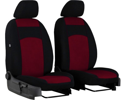 WELUROWE POKROWCE NA PRZEDNIE FOTELE DAEWOO MATIZ