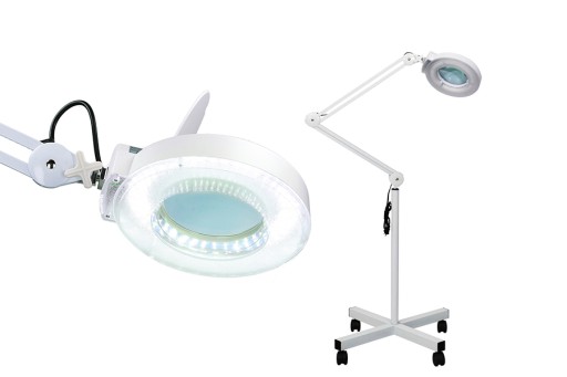 LAMPA KOSMETYCZNA Z LUPĄ 8dpi 120 LED PROFESJONAL