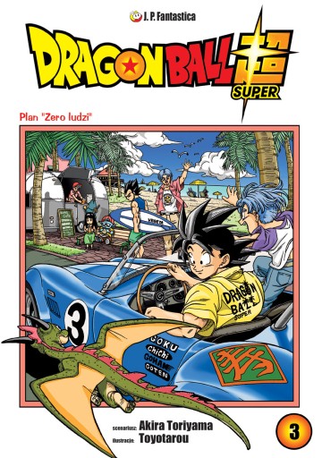 DRAGON BALL SUPER #3 - MANGA - NOWY