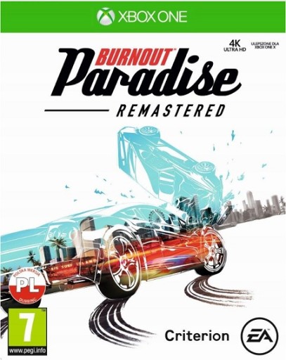 BURNOUT PARADISE REMASTERED PL XBOX ONE NOWA