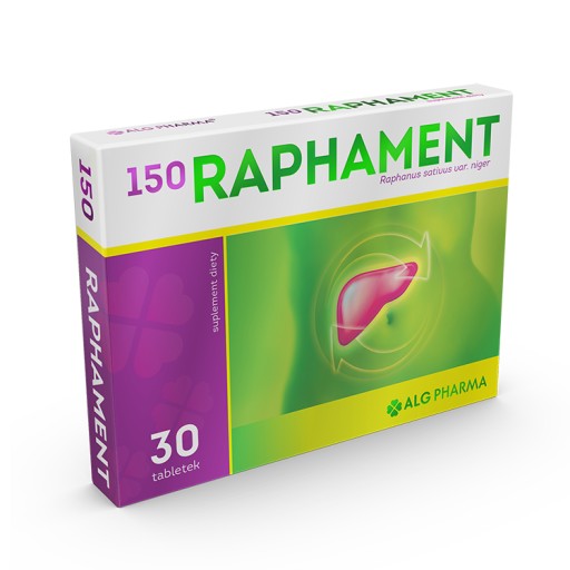 Alg Pharma Raphament 150 30 tabletek powlekanych