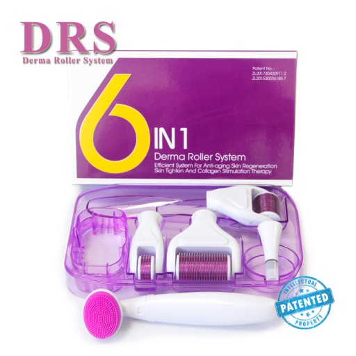 Derma roller 6 w 1 dermaroller + ampułka