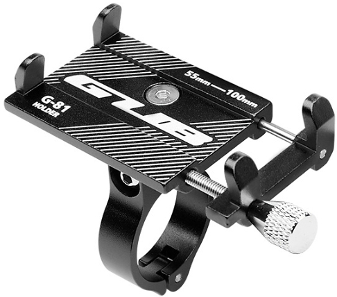 UCHWYT TELEFONU ROWEROWY MOTOCYKLOWY GUB ALUMINIUM