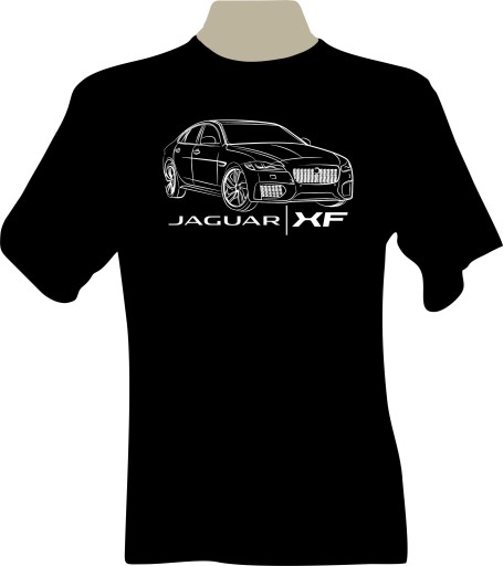 KOSZULKA T-shirt z nadrukiem dla fana Jaguar XF