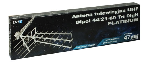 Antena DVB-T naziemna cyfrowa DVB-T TRI DIGIT