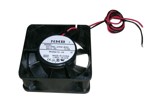 wentylator DC 24V 60x60x25mm 2,4W 37,8m3/h 35dBA