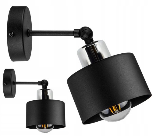 KINKIET ŚCIENNY NOWOCZESNY RETRO LOFT EDISON LED