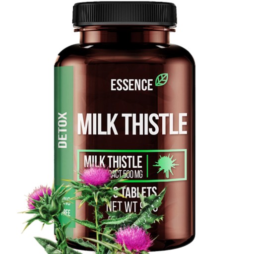MILK THISTLE ESSENCE EKSTRAKT Z OSTROPESTU PLAMISTEGO DETOKS WĄTROBA 90TAB