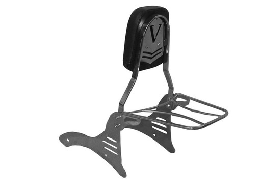 Oparcie pasażera + bagażnik sissybar YAMAHA XVS 125 DRAG STAR