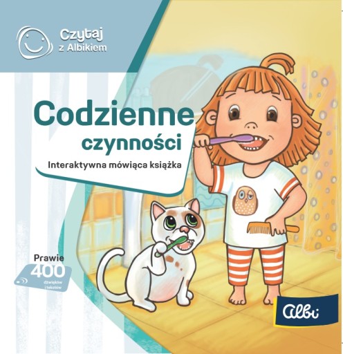 Czytaj z Albikiem mini książka Codzienne czynności
