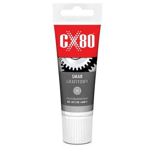 CX80 SMAR GRAFITOWY PRZECIWZATARCIOWY 40g