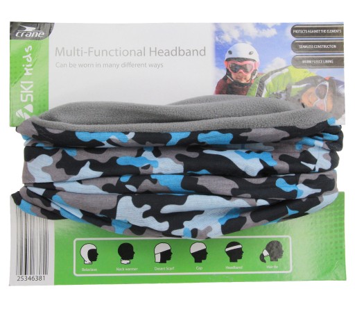 CHUSTA WIELOFUNKCYJNA BANDANA KOMIN MORO POLAR 9P