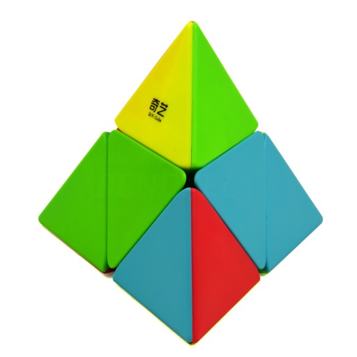 Kostka QiYi Pyraminx 2x2 kolorowa SZYBKA