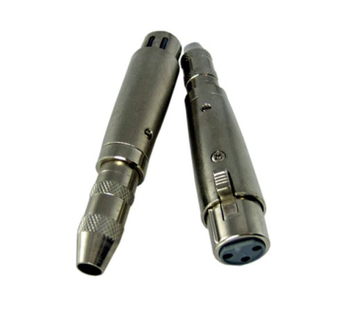 adapter gniazdo jack 6,3 mono / gniazdo 3 pin XLR