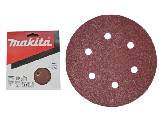 MAKITA P37518 papier szlifierski K120 150mm 10szt