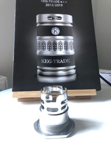 Główka fittingu KEG BECZKI PO PIWIE UŻYWANA