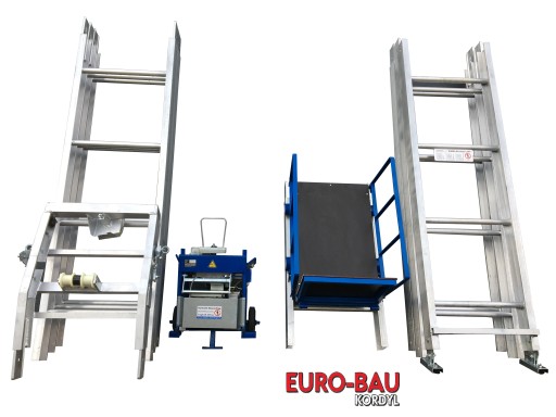 Drabina Winda Wyciąg dekarska Simplex STI 250 12m