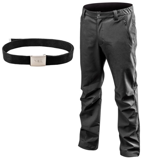 SPODNIE ROBOCZE DO PASA SOFTSHELL r. XL NEO +PASEK