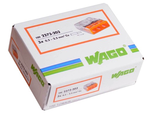 WAGO Szybkozłączka 2273-203 100 SZT