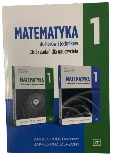 Matematyka KLASA 1 PAZDRO zbiór zadań NAUCZYCIELA OE