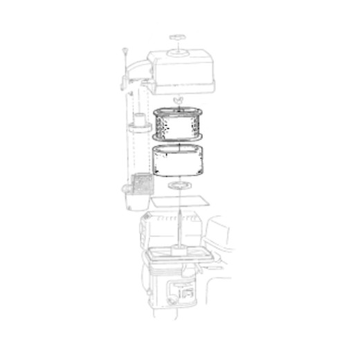 Filtr powietrza GX270 GX240 HONDA Zamiennik